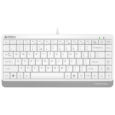 Tastiera Cablato 4711421953245  per Desktop (Layout Inglese) Colore Bianco - Foto 1