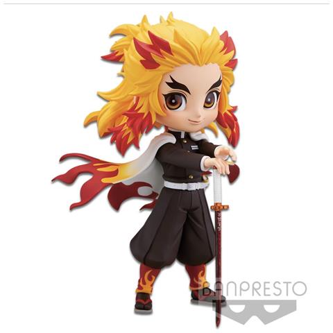 Statuina Da Collezione Q Posket Kyojuro Rengoku Pvc 14 Cm - Foto 2