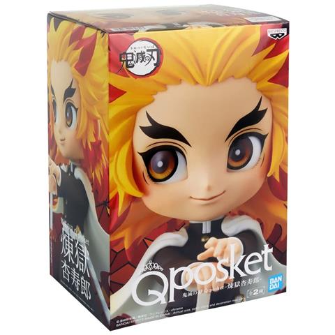 Statuina Da Collezione Q Posket Kyojuro Rengoku Pvc 14 Cm - Foto 3