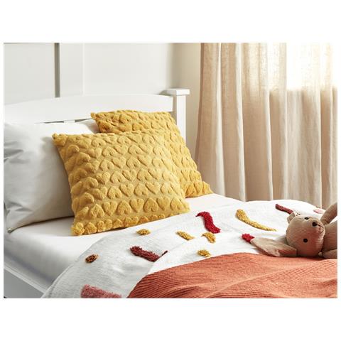 Set Di 2 Cuscini Astrantia 45 X 45 Cm Giallo - Foto 1