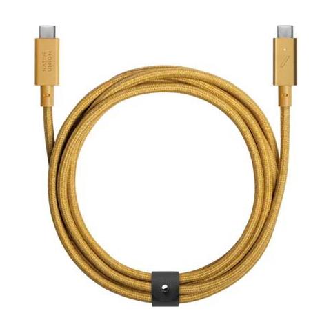 Cavo Eco Belt Da Usb-c A Usb-c - 1,2 M, Giallo - Foto 1