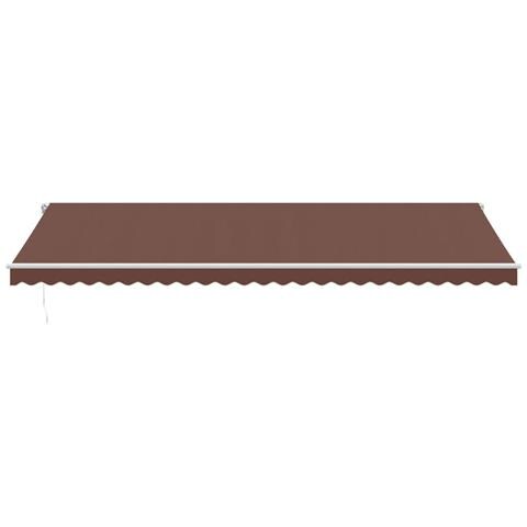 Tenda Retrattile Manuale 600x300 Cm Marrone - Foto 3