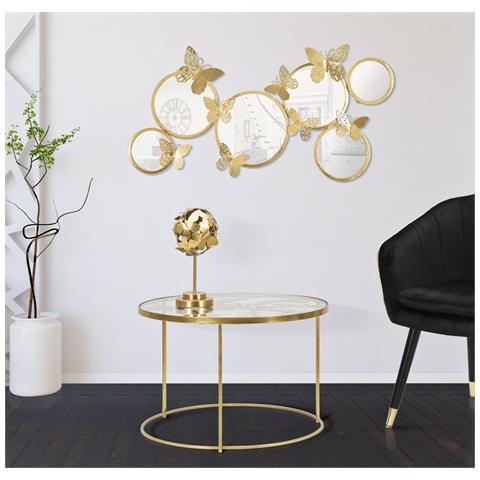 Tavolo Da Caffe' Butterflies Cm Ø60x40,5 - Foto 5