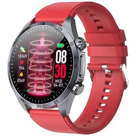 Smartwatch Con Monitoraggio Avanzato Della Salute Red - Foto 1