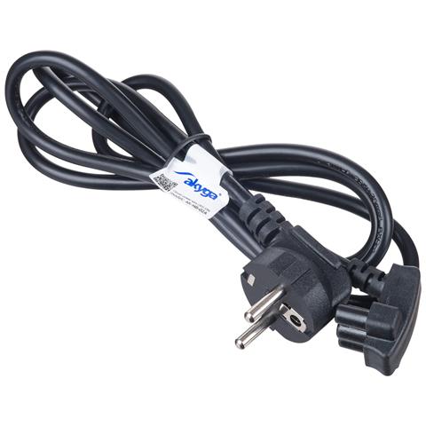 Power cable for DELL notebook AK-NB-02A CEE 7/7 250V / 50Hz 1.5m Nero 1,5 m CEE7/7 Spina di alimentazione di tipo F - Foto 1
