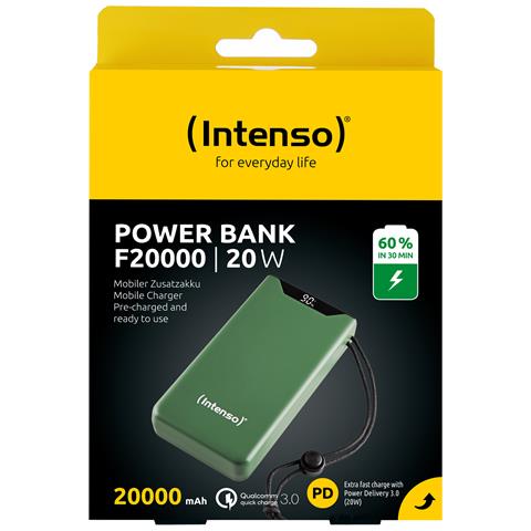 7332057 batteria portatile Polimeri di litio (LiPo) 20000 mAh Verde - Foto 7