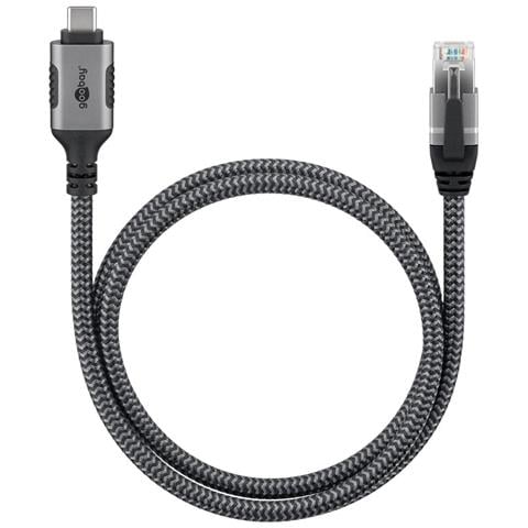 70754 adattatore per inversione del genere dei cavi USB C RJ-45 Nero, Argento - Foto 8