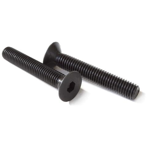Oreca - 20 Viti Per Metallo Testa Piana Svasata In Acciaio Brunito 3x16mm - Foto 1