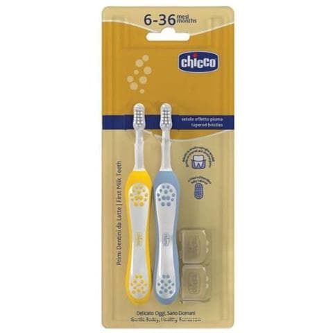 Combo Spazzolini Indaco-Senape 6-36 Mesi - Foto 1