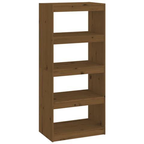 Lusso Casadino - Libreria/divisorio Ambra 60x30x135,5cm Legno Massello Di Pino - Foto 1