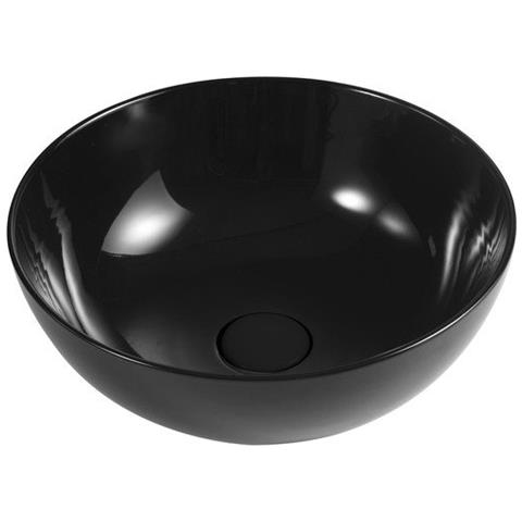 Bacinella D'appoggio D33 Cm In Ceramica Nero - Foto 1