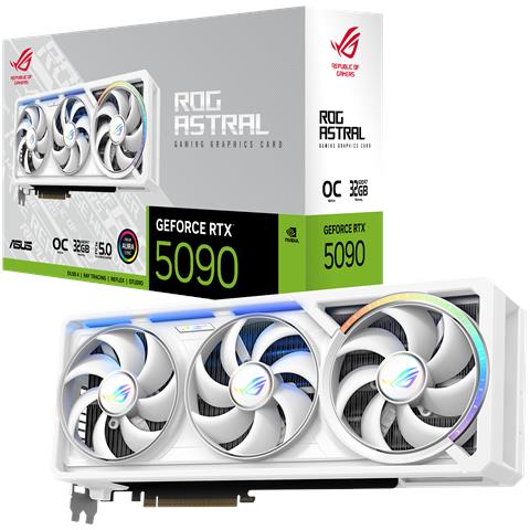 ROG-ASTRAL-RTX5090-O32G-WHITE 32GB GDDR7 PCI Express 5.0 Bianco - Foto 1