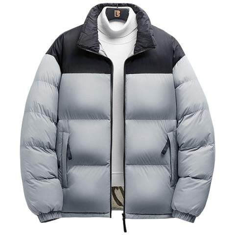 Giacca Riscaldata In Cotone: Cappotto Invernale Caldo Da Esterno Con Alimentazione Usb Grey 4xl - Foto 1