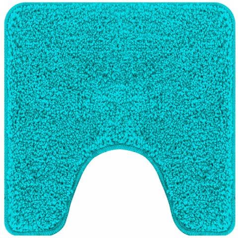 Tappeto da bagno Turchese 50 x 50 cm Polipropilene - Foto 1