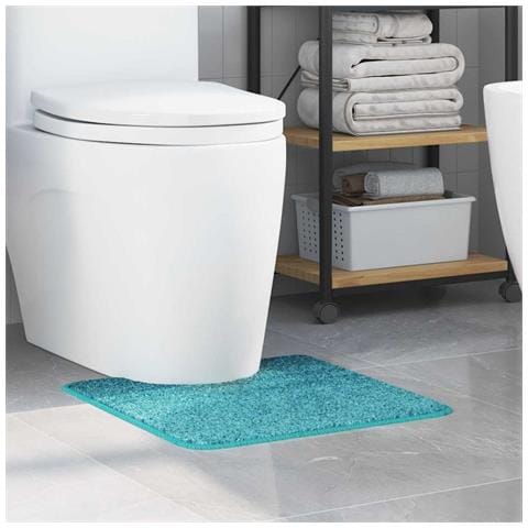 Tappeto da bagno Turchese 50 x 50 cm Polipropilene - Foto 2