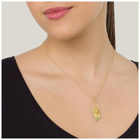 Girocollo In Oro Con Doppia Calla Placcata Oro - Foto 2