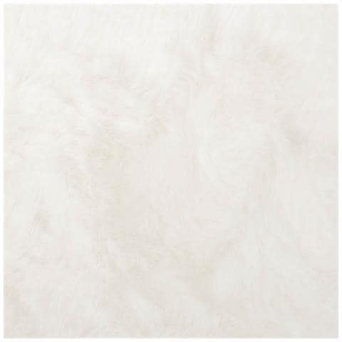 Tappeto in Pelliccia Sintetica di Coniglio Olite Crema - Foto 9
