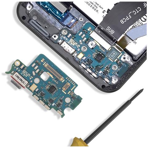 Connettore Di Ricarica Usb-c Per Galaxy S23 Con Lettore Sim E Micro - Foto 2