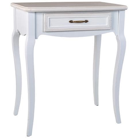 Mobile Da Ingresso In Legno Bianco 60x40x72,5h - Foto 1