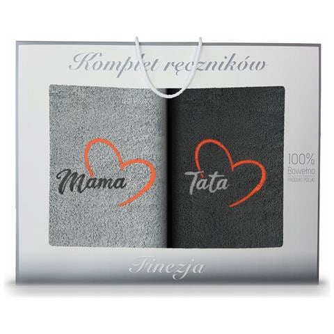 Set di asciugamani da bagno - 70x140 cm - Grigio cenere-grafite - Morbidi e ricamati, ideali come regalo - Foto 7