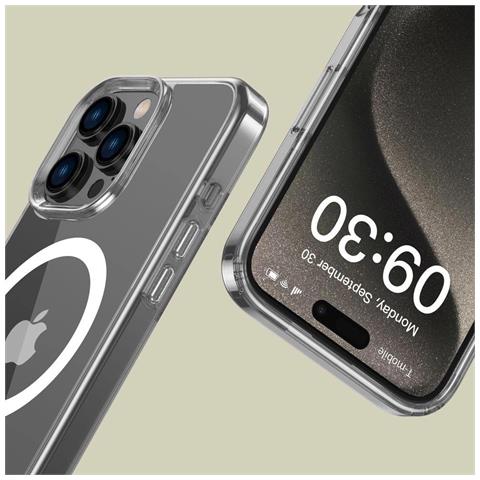 Custodia Iphone 16 Pro Max - Trasparente - Foto 1