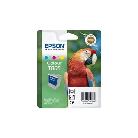 C13T00840120 Cartuccia Ink Originale a Colori per STYLUS Foto 870/875DC / 895/790/890/915 Capacità 220 Pagine - Foto 3