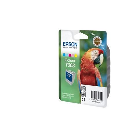 C13T00840120 Cartuccia Ink Originale a Colori per STYLUS Foto 870/875DC / 895/790/890/915 Capacità 220 Pagine - Foto 2