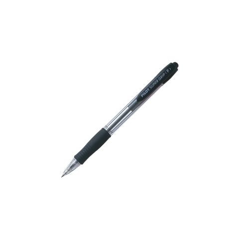 confezione da 12 pezzi - penna sfera scatto super grip nero fine 0.7mm - Foto 2