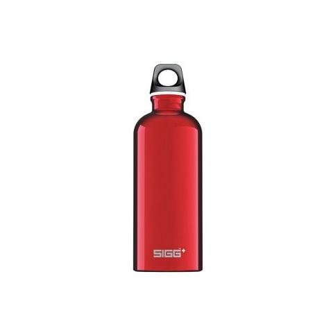 Borraccia Traveller 0,6 l colore rosso in alluminio - Foto 2