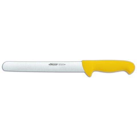 Serie 2900 - Coltello Prosciutto - Lama Acciaio Inossidabile Nitrum 250 Mm - Manico Polipropilene Colore Giallo - Foto 1