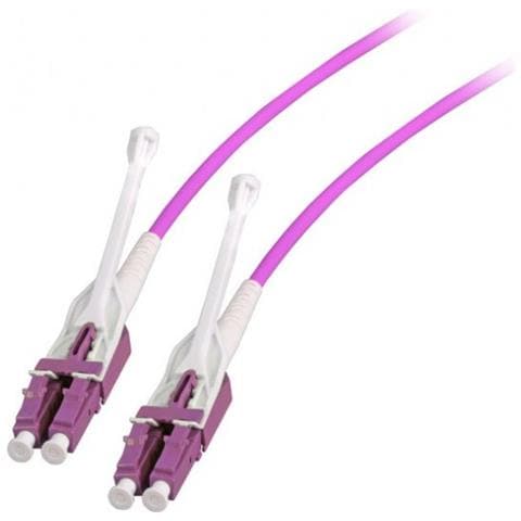 Cavo Fibra Ottica Multimodale Uniboot Hd Om4 Lc / lc 50/125 5 M - Foto 1