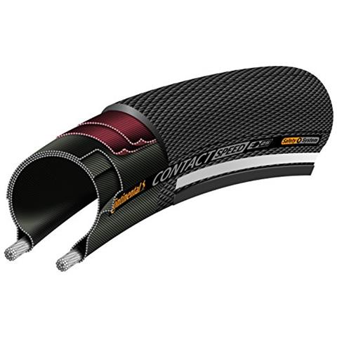 Contact Speed, Pneumatici Da Bicicletta. Unisex-adulto, Nero, 28"" | 700 X 32c | 28 X 1 1/4 X 1 3/4 - Foto 1