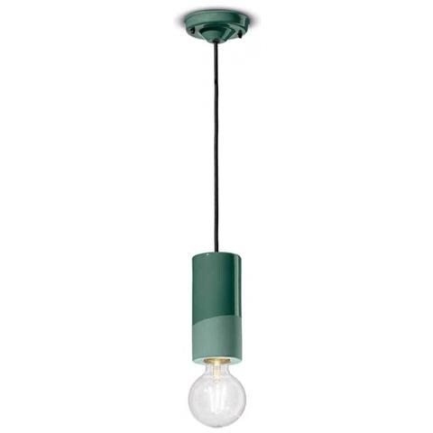 Lampada A Sospensione Decò C2501-beb Colore Verde - Foto 1