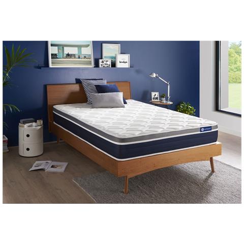Materasso Matrimoniale Actiflex Confort 140x220cm - Spessore : 26cm - Molle Insacchettate E Memory Foam - Moderatamente Rigido - Foto 1