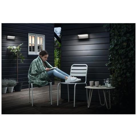 Applique Led Bustan - 4000k 2x4,5w - Antracite - Foto 1