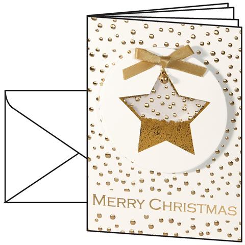 DS 059 Biglietto di auguri standard Natale 10 pz - Foto 1