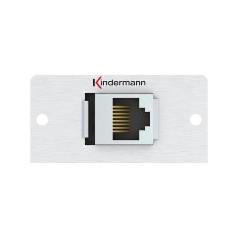 Konnect 50 Alu - Modulares Faceplate-snap-in - Rj-45 - Foto 1
