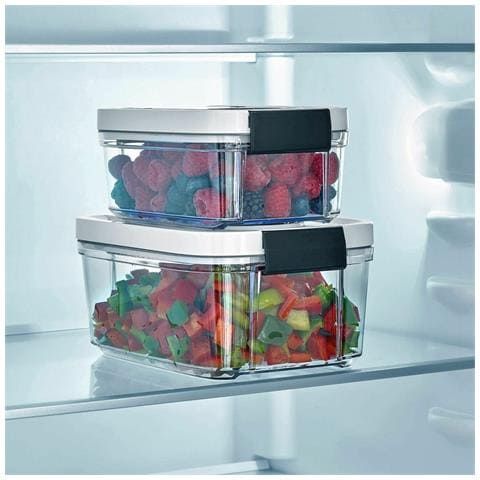 Zb3618 Set Di 2 Contenitori Senza Bpa Con Valvola Del Vuoto - Capacità 0,75 L E 1,5 L - Conserva Aromi - Foto 4