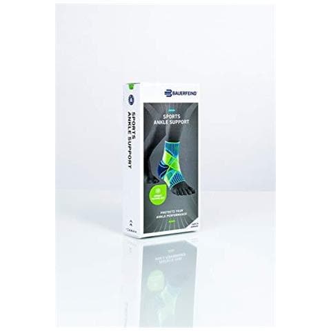 Supporto Della Caviglia Bauerfeind Unisex 1 Ankle Support Bandage Per Sport Come Il Calcio Fitness E Jogging No Kinking Con Ankle Brace Nero Xs - Foto 2