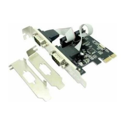 APPPCIE2S, PCIe, Seriale, PC, Windows 7 Home Basic, Windows 7 Home Basic x64, Windows 7 Home Premium, Windows 7 Home Premium x64, , Alluminio, Nero - Foto 2