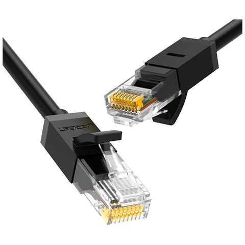 Cavo Ethernet Cat 6 U / UTP 3m (Black)  - Foto 1