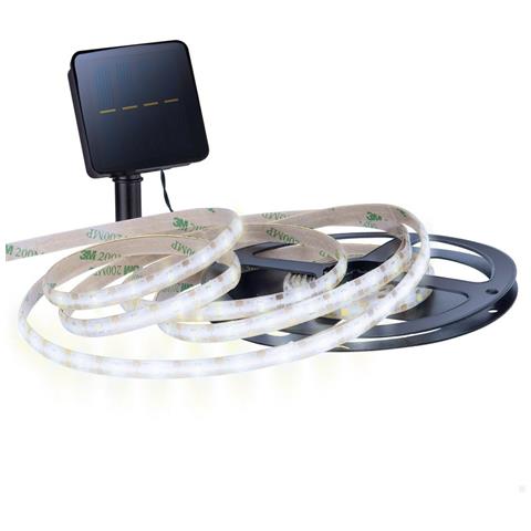 Striscia Di Luci Aktive Led Bianco Giardino 3 M (6 Unità) - Foto 5