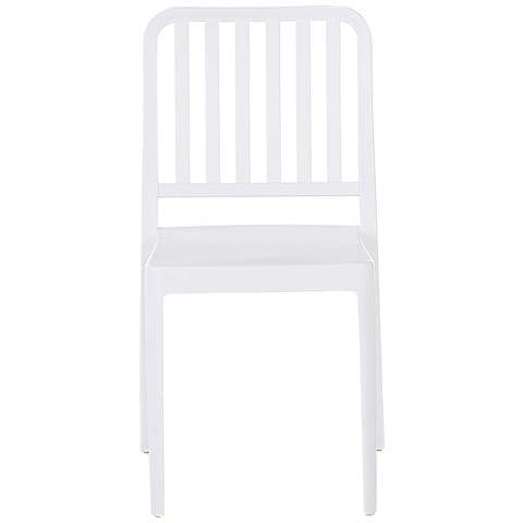 Set Di 2 Sedie Da Giardino Bianco Sersale - Foto 2