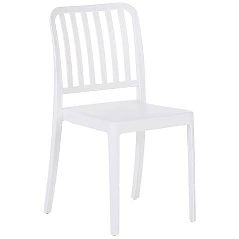 Set Di 2 Sedie Da Giardino Bianco Sersale - Foto 7