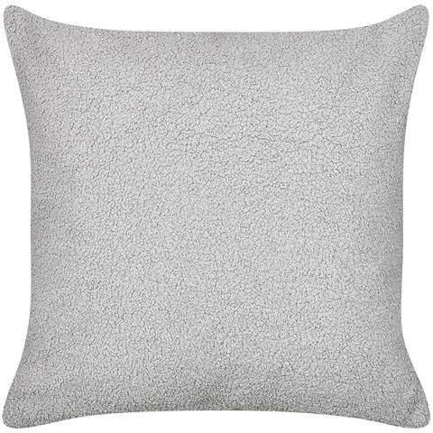 Set Di 2 Cuscini Leuzea Bouclé 45 X 45 Cm Grigio Tinta Unita - Foto 6