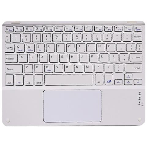 Tastiera Touchpad Wireless Per Tablet White L - Foto 1