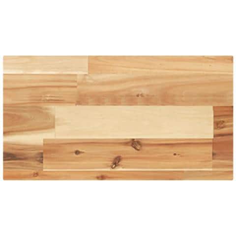 Ripiano A Parete 40x20x4 Cm Legno Massello Acacia Rifinito Olio - Foto 2