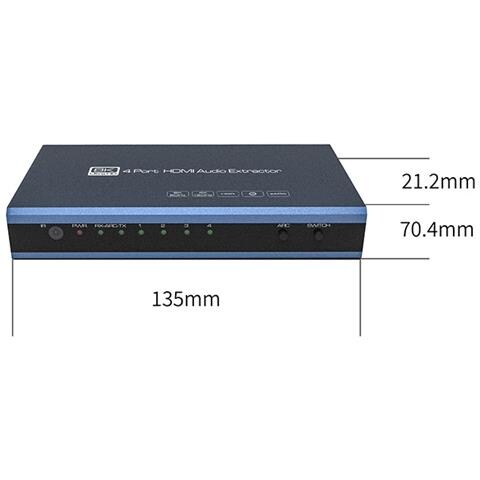 Interruttore Hdmi 4k 4 In 1 Out - Foto 2