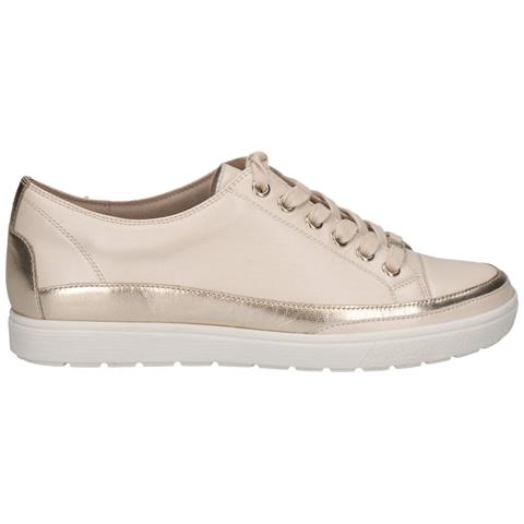 Leisure Trainers Cream Comb Sneakers Pelle Scarpe Donna Beige Eu 37, 9-23654-42-450 - Foto 2