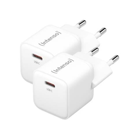Intenso 7803032 Caricabatterie Per Dispositivi Mobili Power Bank, Tablet, Telefono, Universale Bianco Ac Ricarica Rapida Interno - Foto 1